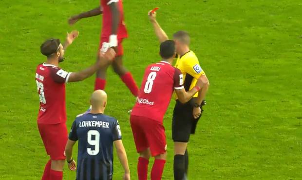 1000 Euro Strafe nach Schiri-Kritik