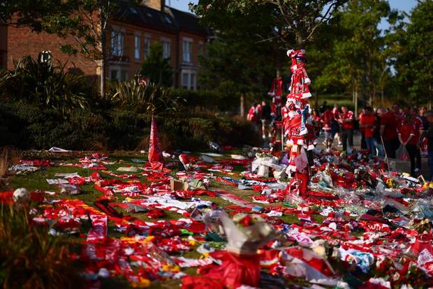 Emotionale Szenen in Liverpool
