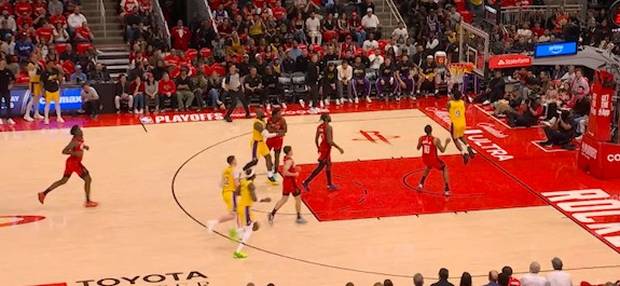 Ein ganz besonderer NBA-Moment