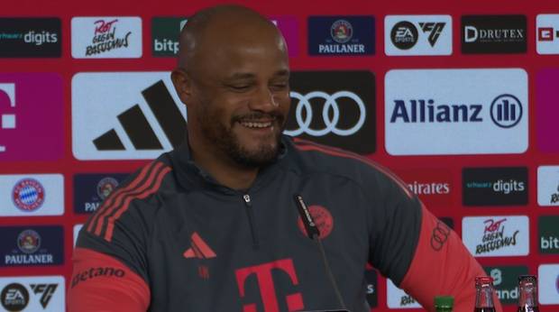 Kompany scherzt wegen Wunschspieler