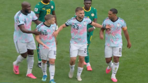 Belgien-Stars zoffen sich mitten im Spiel