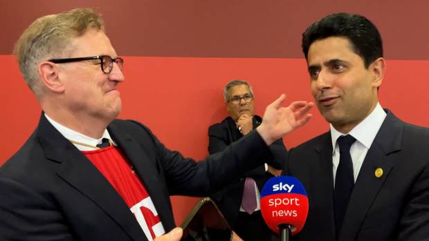 PSG-Präsident crasht Dreesen-Interview