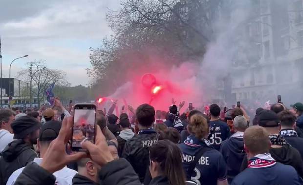 PSG-Choreo lässt BVB-Fans wüten