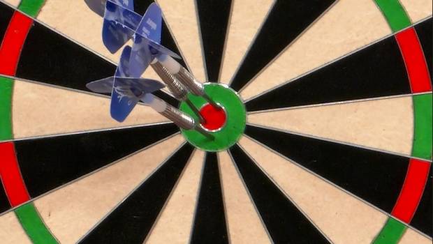 Bemerkenswerte Worte von Darts-Ikone