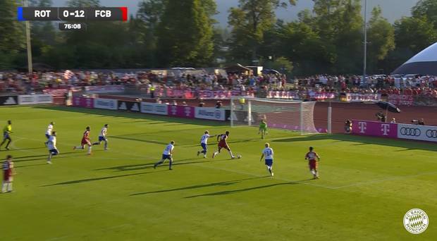 Alle 15 Tore des Bayern-Schützenfests im Video