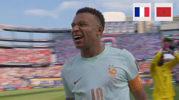 Mbappés emotionaler Abend im Video