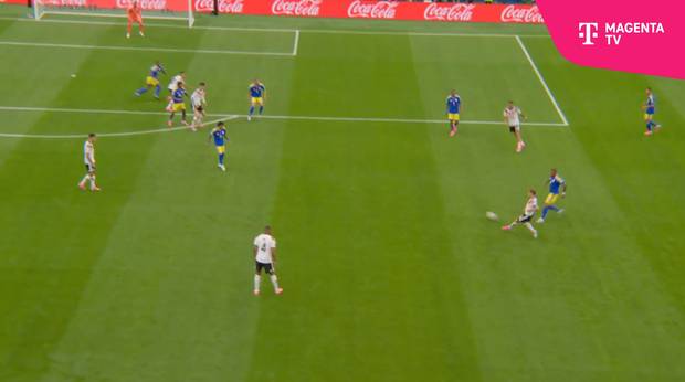 Dieser Kimmich-Pass war ein Highlight der deutschen Gala