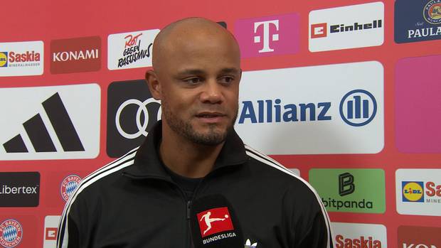 Lustige Interview-Szene um Kompany