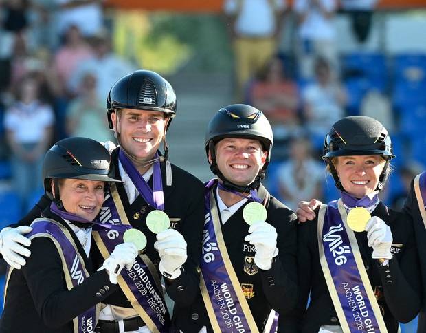 Deutschland hat wieder ein Gold-Quartett