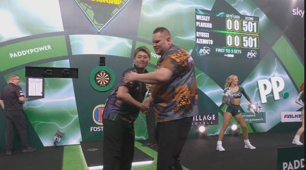 Neuer Tiefpunkt für Darts-Legende