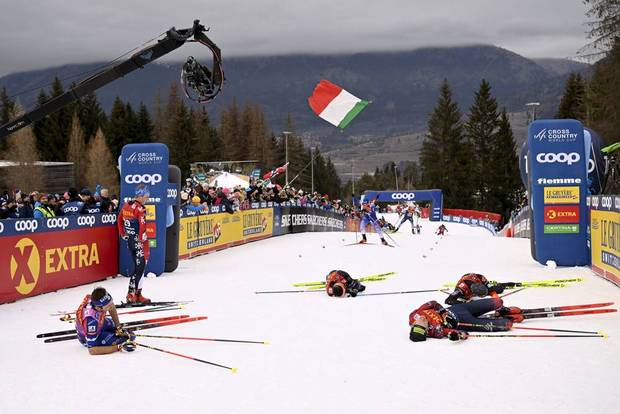 Tour de Ski: Aus für Olympiasiegerin
