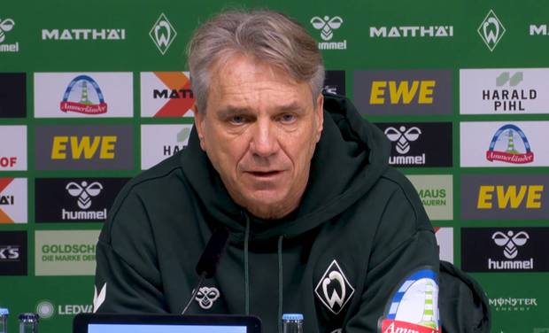 Werder-Coach übt Selbstkritik
