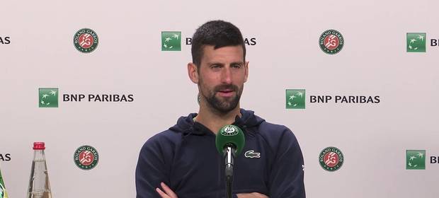Djokovic und Sinner im Einsatz