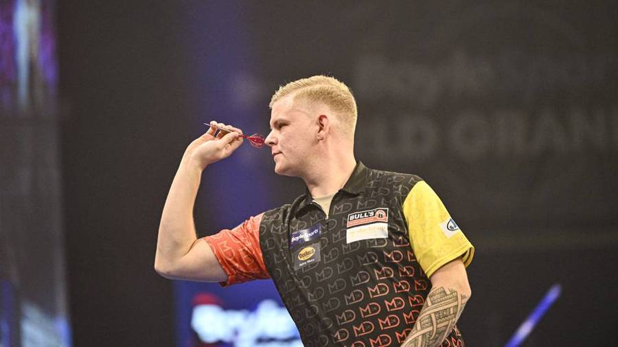 Darts Live - World Grand Prix: 1. Runde, 2025, Mattioli Arena, Leicester/ENG