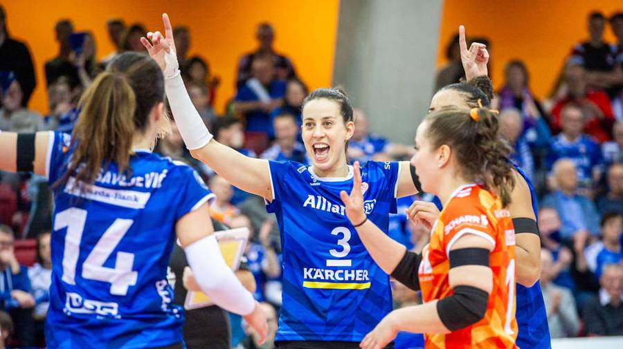 Volleyball Live - Bundesliga: Allianz MTV Stuttgart - SSC Palmberg Schwerin, 11. Spieltag