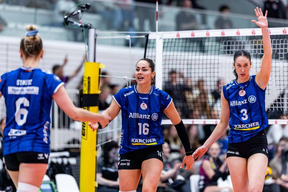 Volleyball-Playoffs LIVE: Stuttgart - Dresden, Halbfinal-Spiel 1