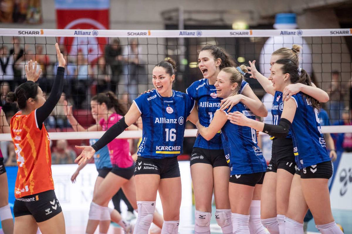 Volleyball LIVE: Allianz MTV Stuttgart - USC Münster