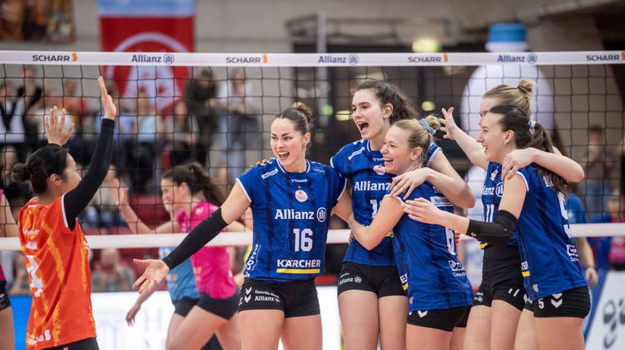 Volleyball Bundesliga LIVE: Allianz MTV Stuttgart - USC Münster, 22. Spieltag