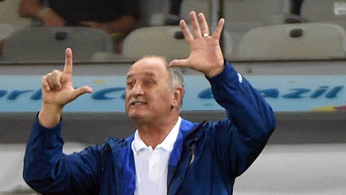 Sieben Gegentore! Das hat auch Brasiliens Trainer Felipe Scolari nicht kommen sehen - oder doch!?