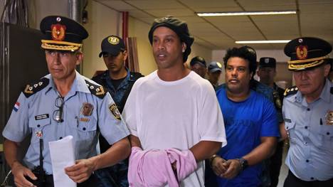 Ronaldinho und sein Bruder Roberto Assis bleiben in Paraguay in Haft