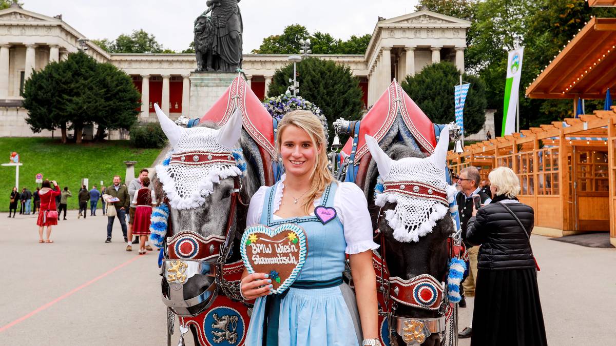 Auch für Rennrodlerin Natalie Geisenberger ist ein Besuch auf der Wiesn Pflicht