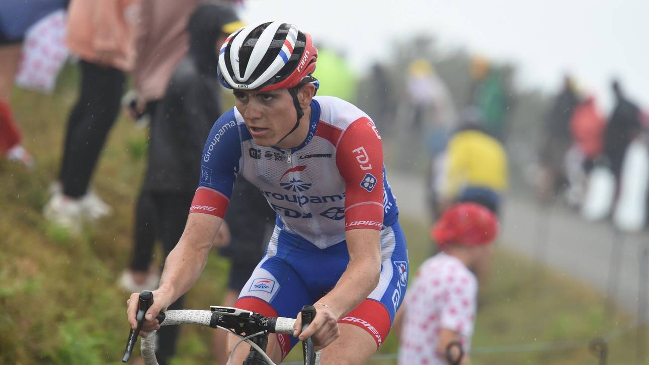 Zuschauer-Crash bei der Tour