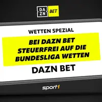 Bei DAZN Bet kann steuerfrei auf die Spiele der Bundesliga getippt werden. Alle Infos dazu gibt es hier. 