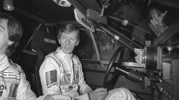 West-German driver Walter Rohrl is seen before the