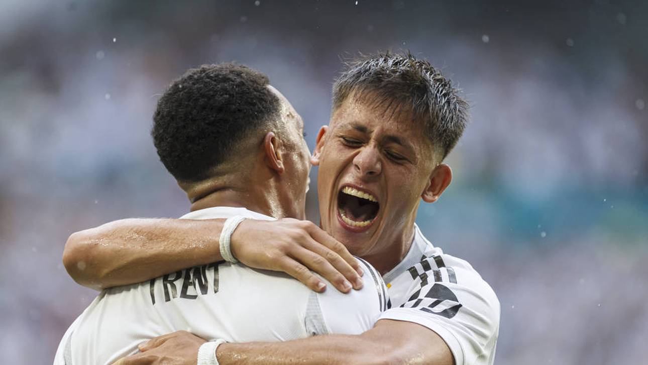 Arda Güler (r.) trumpft bei Real Madrid auf