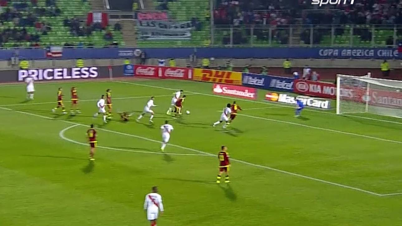 Pizarro schießt Peru zum Sieg