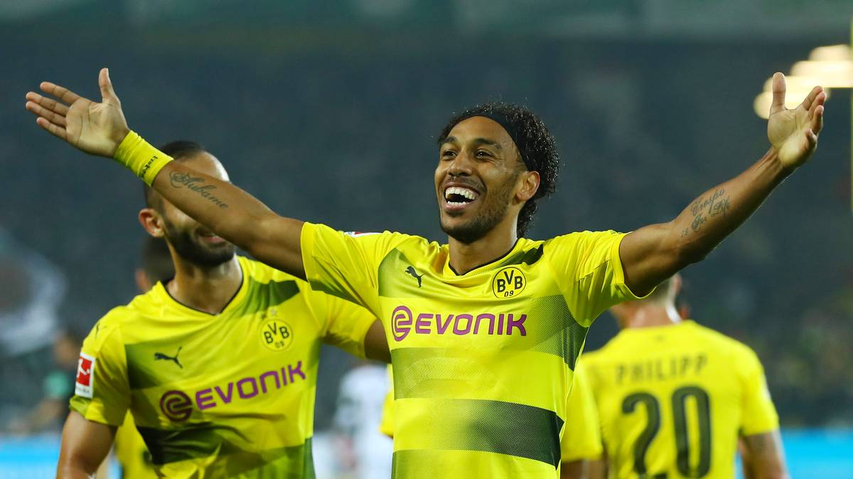 PLATZ 7: Pierre-Emerick Aubameyang, 98 Tore (Borussia Dortmund)