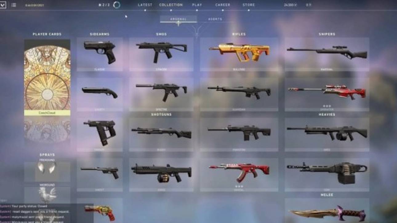 Die neuen Waffen-Skins in der Übersicht.