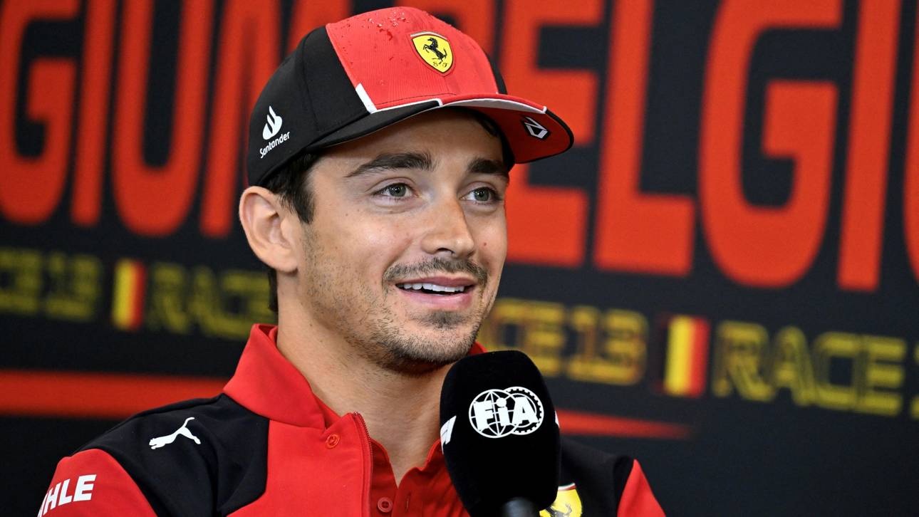 Ferrari-Star Leclerc: „Bin von Natur aus positiv“
