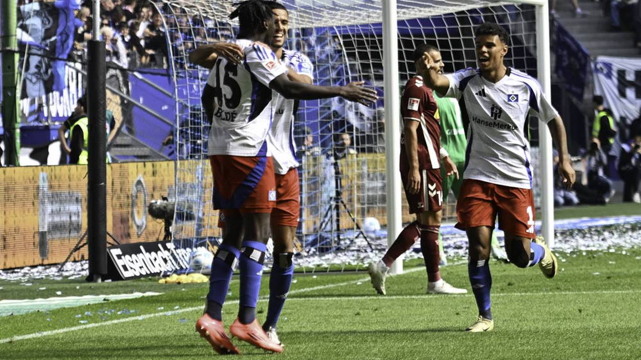 Der Hamburger SV trifft in der 2. Liga auf den FCK