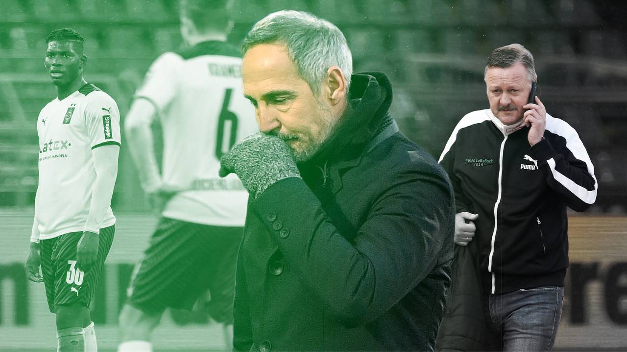 Bundesliga: Gladbachs Sportdirektor Virkus sieht Hütter-Ausfall nicht dramatisch