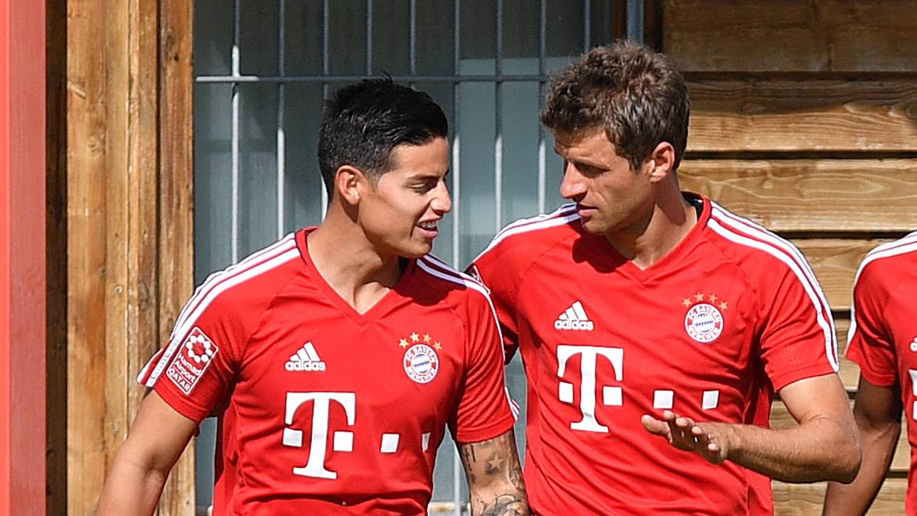 James macht Müller Beine