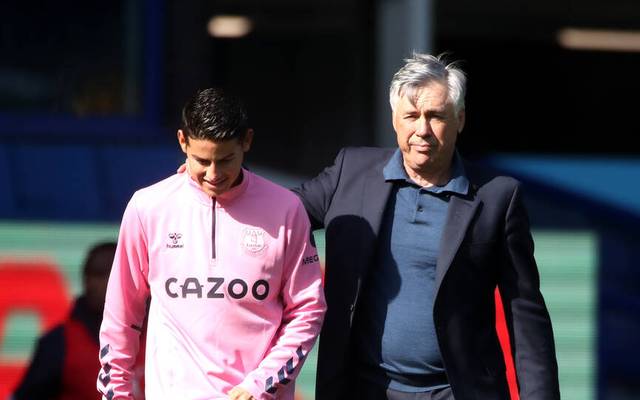 Premier League Carlo Ancelotti Schwarmt Von James Rodriguez