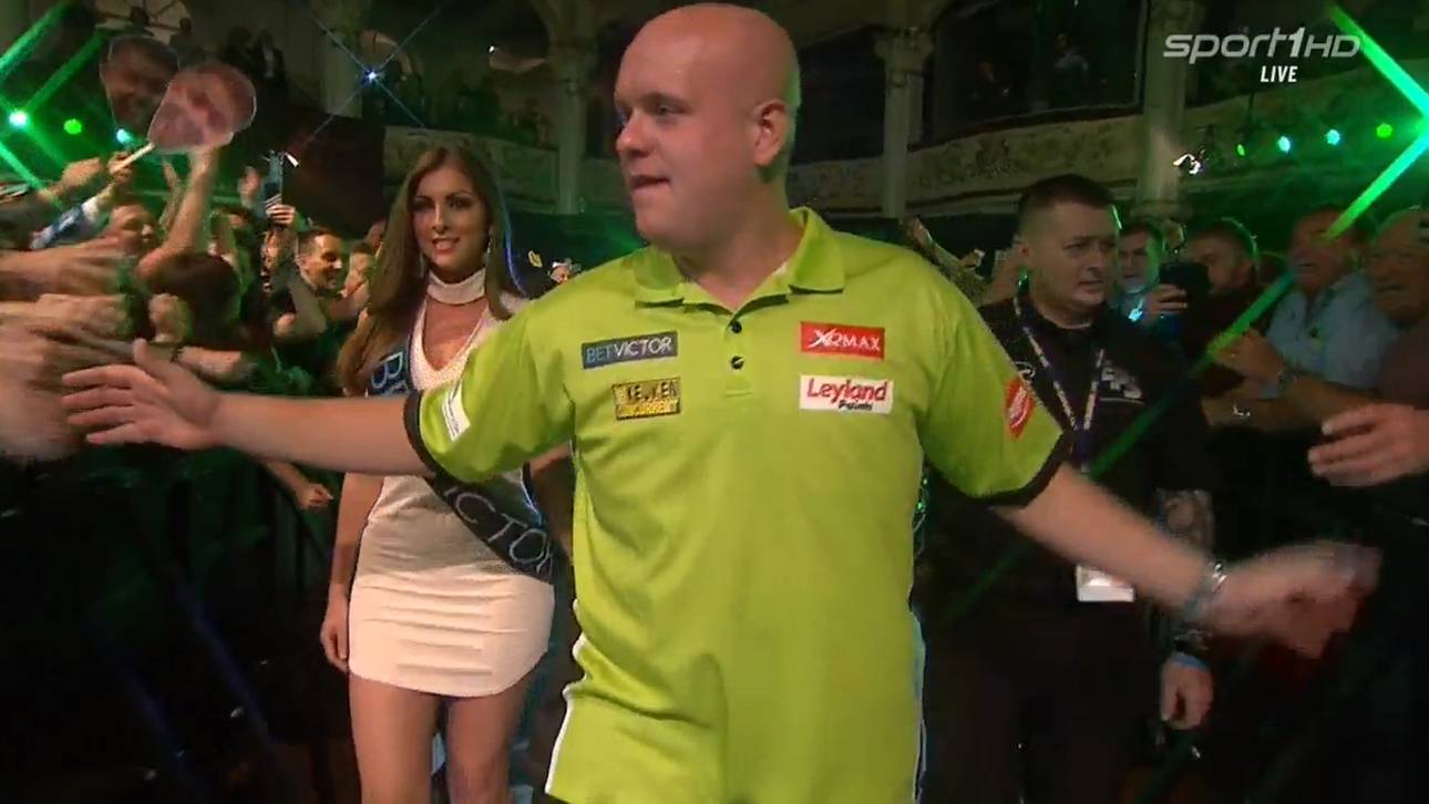 Whitewash! Van Gerwen überragend