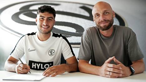 Faghir (l.) lief bislang sechsmal in der Bundesliga auf