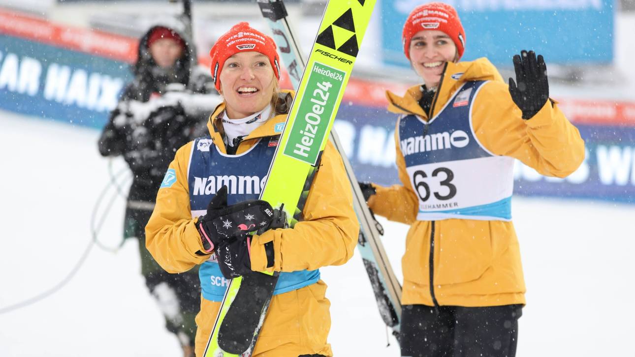 Skispringerinnen schieben Frust