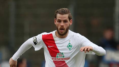 Justin Eilers blieb in den vergangenen zwei Jahren bei Werder Bremen ohne Bundesliga-Einsatz