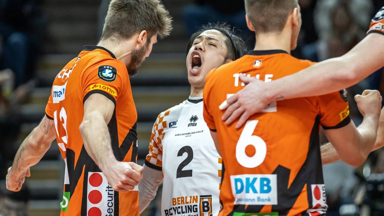 BR Volleys erreichen Viertelfinale