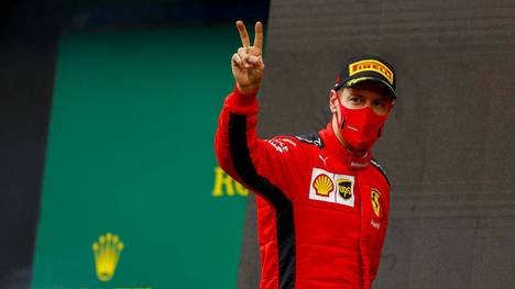 Sebastian Vettel gab in der Türkei sein Comeback auf dem Podest