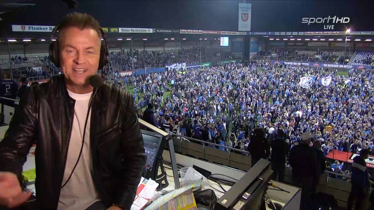 Holstein Kiel schreibt Bundesliga-Geschichte und 1,28 Millionen Zuschauer in der Spitze sind beim Aufstiegsduell gegen Fortuna Düsseldorf live auf SPORT1 #mittendrin