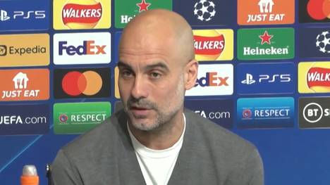 Im Halbfinale der Champions League trifft Manchester City auf Real Madrid. Trainer Pep Guardiola erwartet ein schwieriges Spiel gegen die Königlichen und spricht von einer "guten Lektion".