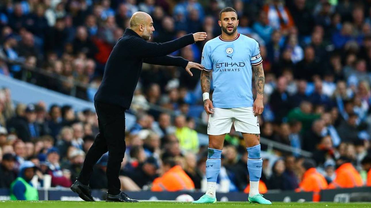 ManCity-Trainer Pep Guardiola setzt primär nicht mehr auf Kyle Walker