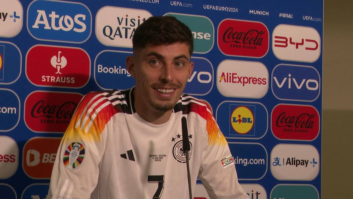 Kai Havertz schwärmt nach dem Auftaktspiel der UEFA EURO 2024 von der Leistung des DFB-Teams und der Stimmung im Stadion. 