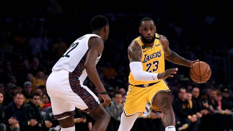 Die Los Angeles Lakers mit LeBron James könne ihre Jagd auf den Titel fortsetzen