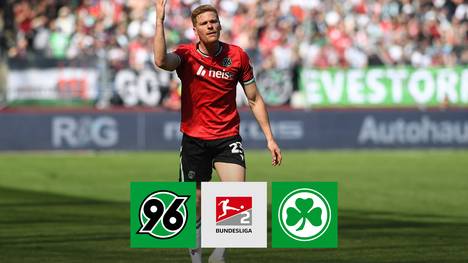 Marcel Halstenberg feiert im letzten Heimspiel der Saison gegen Fürth seinen Abschied aus Hannover - allerdings ohne Happy End. 