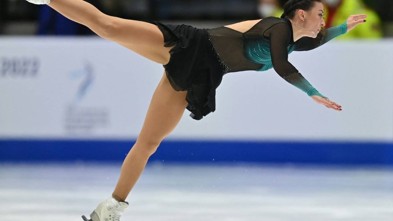 Russin Waljewa vorn – Schott bei Eiskunstlauf-EM auf Platz 13